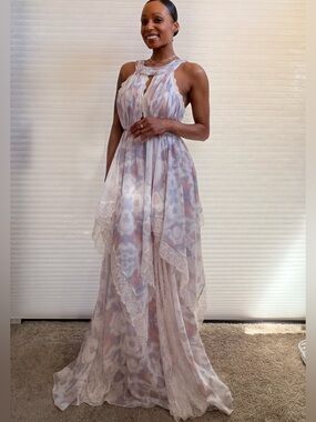 Free People Ivory Tower Maxi Dress